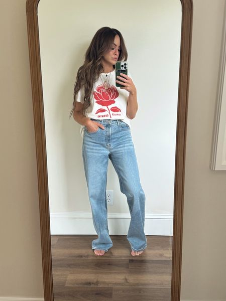 Jeans & t-shirt kind of gal. 

#LTKSaleAlert #LTKSeasonal