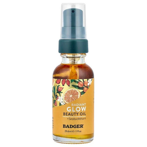 Badger, Glow Beauty Oil + Seabuckthorn, 1 fl oz (29.6 ml) | iHerb