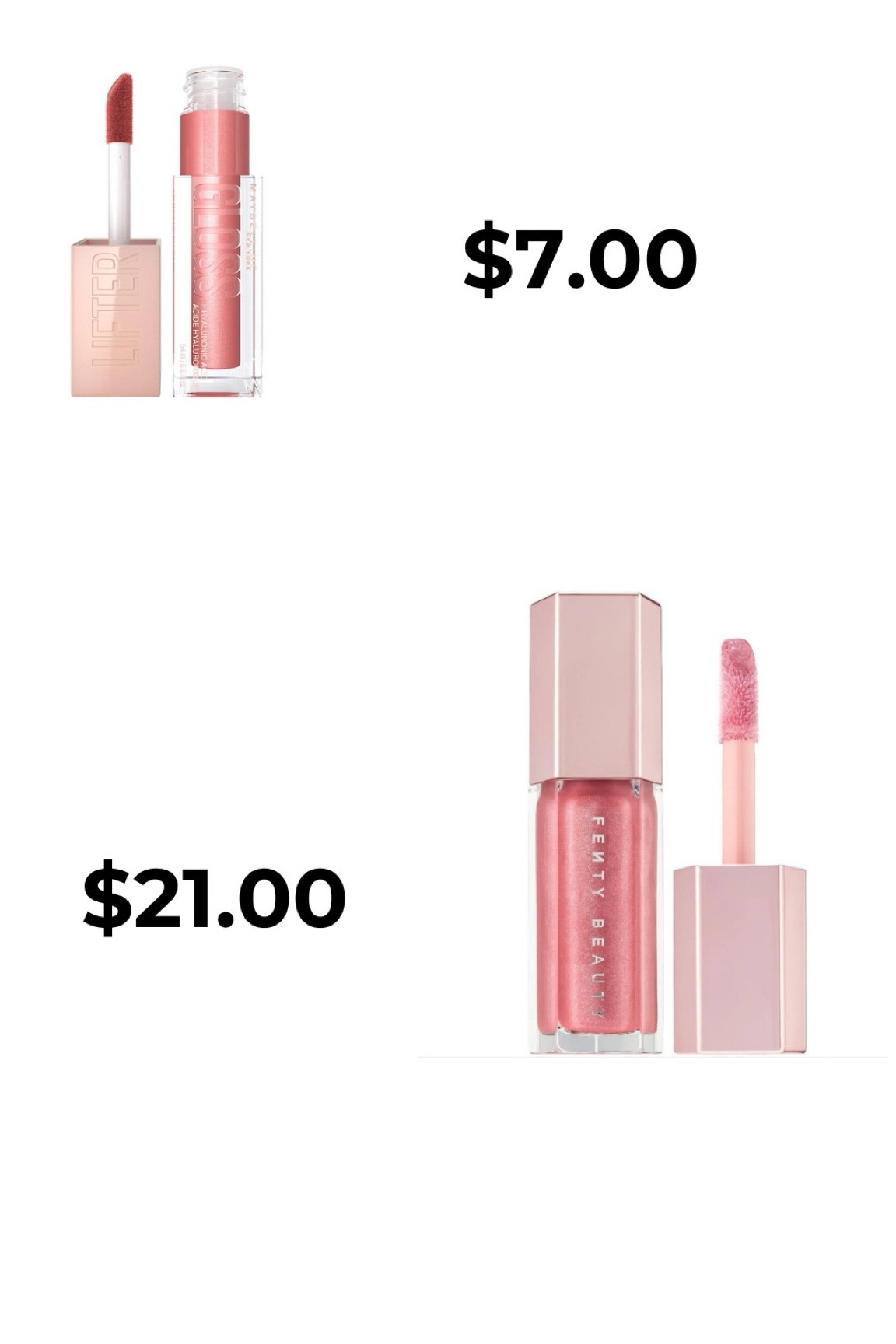 Fenty fu$$y dupe ! #fenty #fentyfu$$y #Maybelline #maybellineliftergloss #makeup #makeupdupe #productdupe #affordablemakeup #sephora #ulta #drugstoremakeup #ltkmakeup #ltkskincare #ltkdupe  

#LTKxTarget #LTKbeauty #LTKxSephora