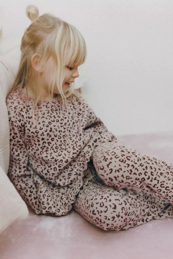 FLARE SOFT TOUCH PRINTED LEGGINGS | Zara US