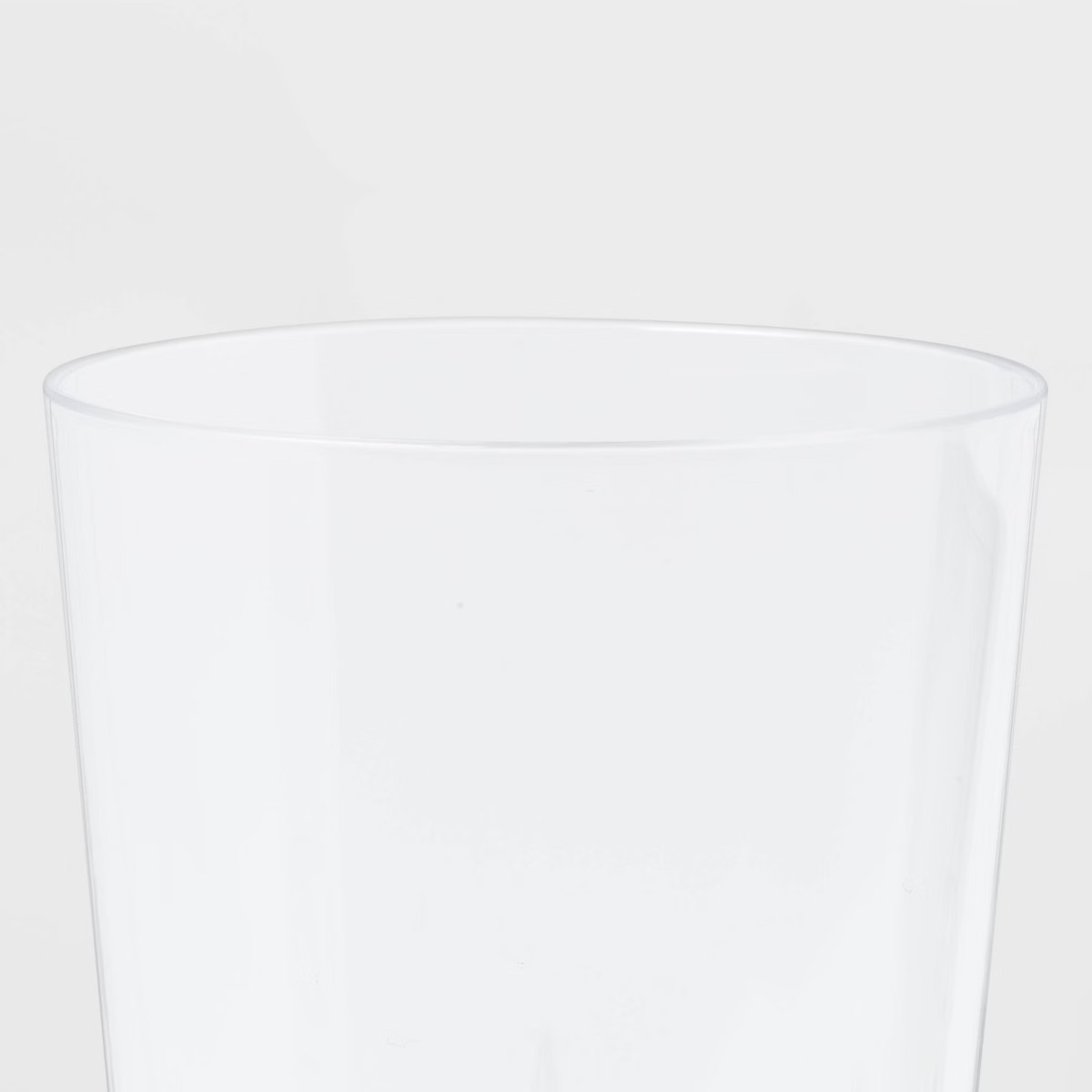 12.6oz Plastic Short Tumbler - Room Essentials™: Reusable  Clear Cup, Dishwasher Safe Drinkware | Target