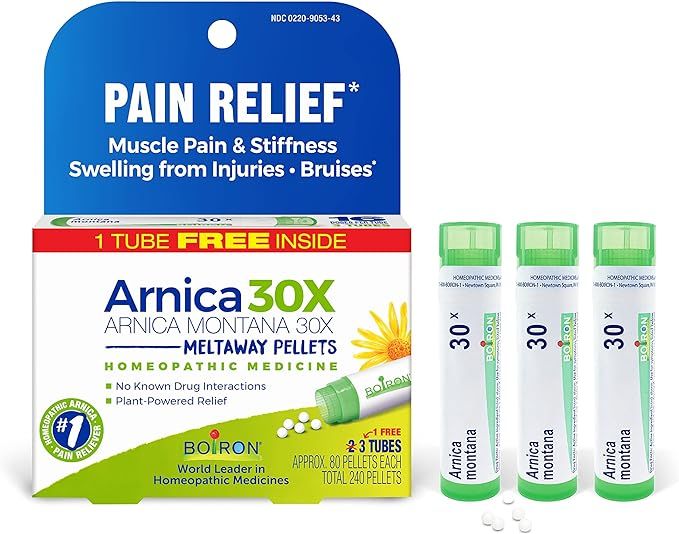 Boiron Arnica Montana 30X Homeopathic Medicine for Relief from Muscle Pain, Muscle Stiffness, Swe... | Amazon (US)