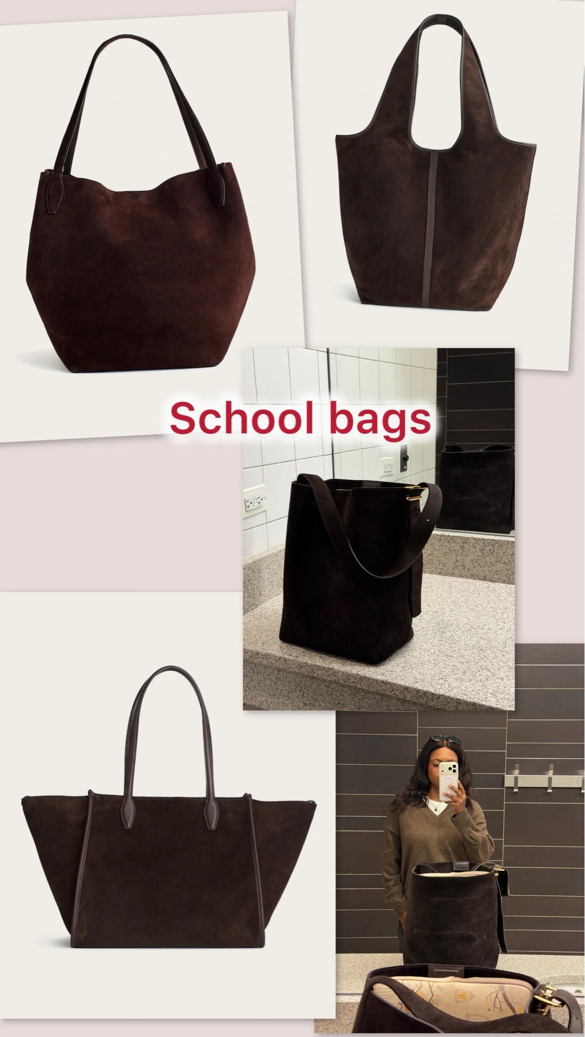School bags that are not backpacks

#LTKootd