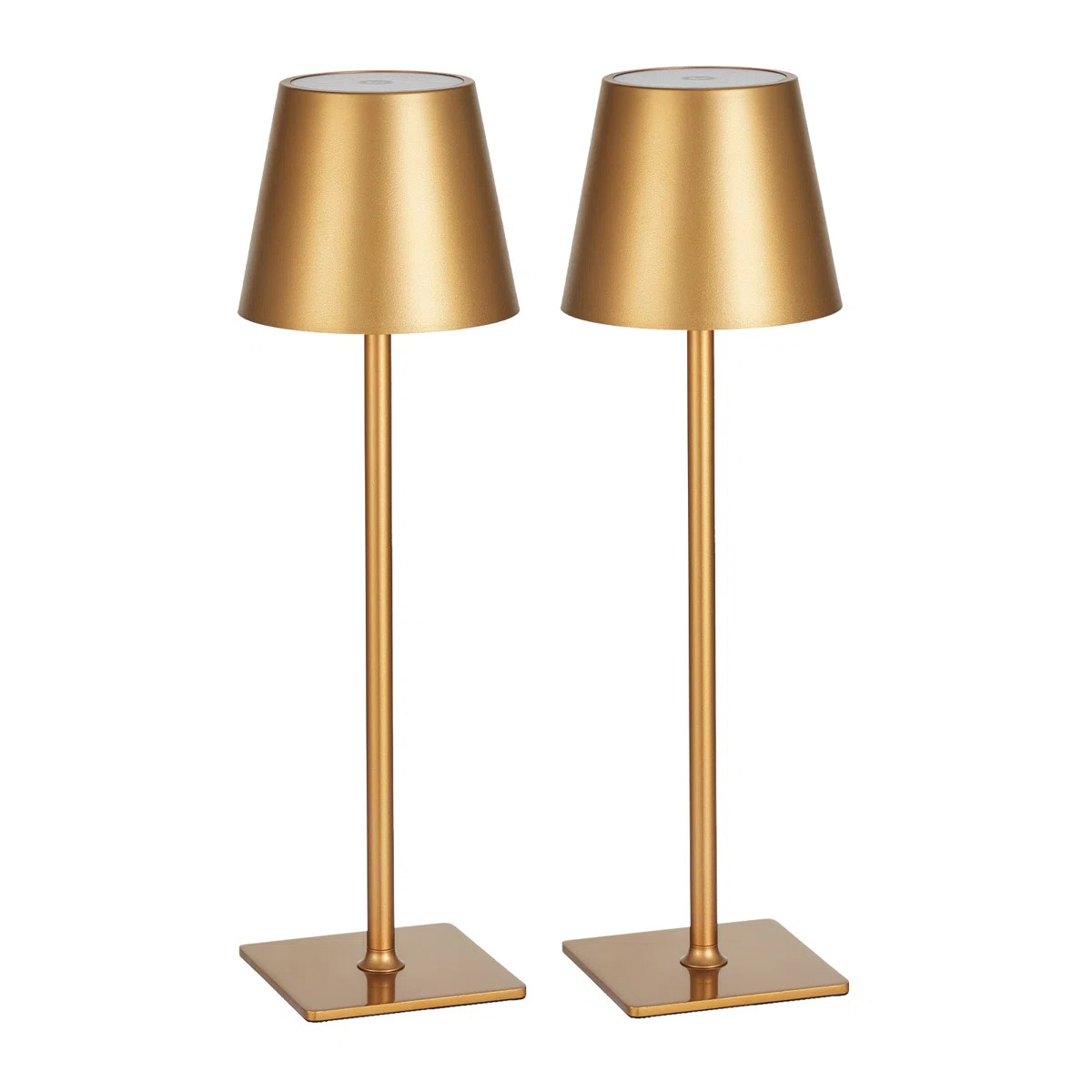 Cordless Table Lamp 5200mAh Built-in Rechargeable Battery Desk Lamp (Set of 2) | Wayfair North America