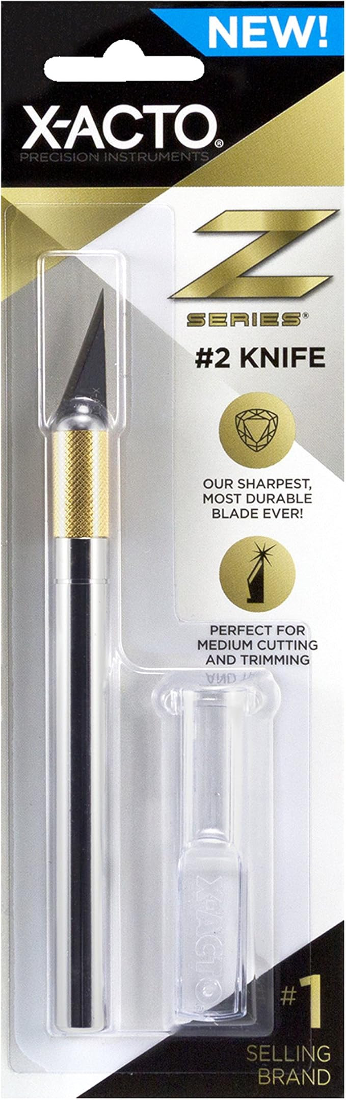 X-ACTO Z-Series #2 Precision Knife with Cap (XZ3602), Silver | Amazon (US)