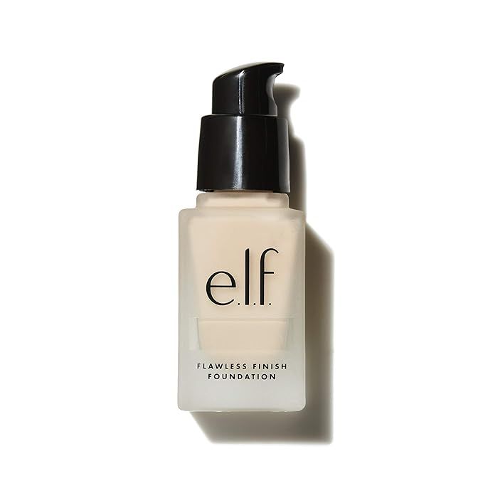 e.l.f. Flawless Finish Foundation, Lightweight & Medium Coverage, Semi-Matte Finish, Pearl, 0.68 ... | Amazon (US)