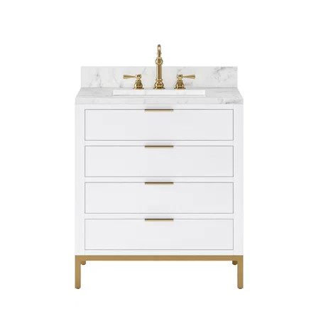 Etta Avenue™ Gervais 30" Single Bathroom Vanity Set | Wayfair | Wayfair North America