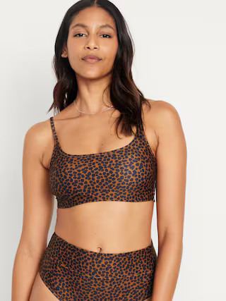 Scoop-Neck Bikini Swim Top | Old Navy (US)