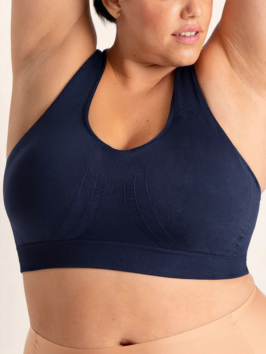 Truekind® Seamless Racerback Sports Bra | Truekind