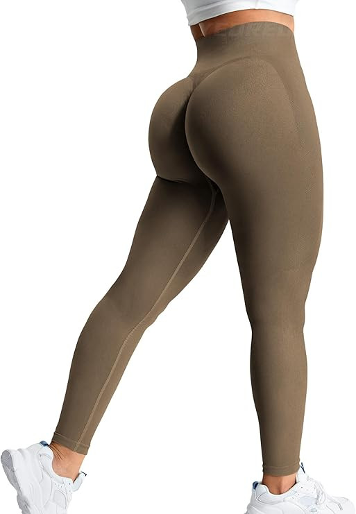 YEOREO Amplify Leggings for Women Seamless Scrunch Leggings Butt Lifting Gym High Waisted Athleti... | Amazon (US)