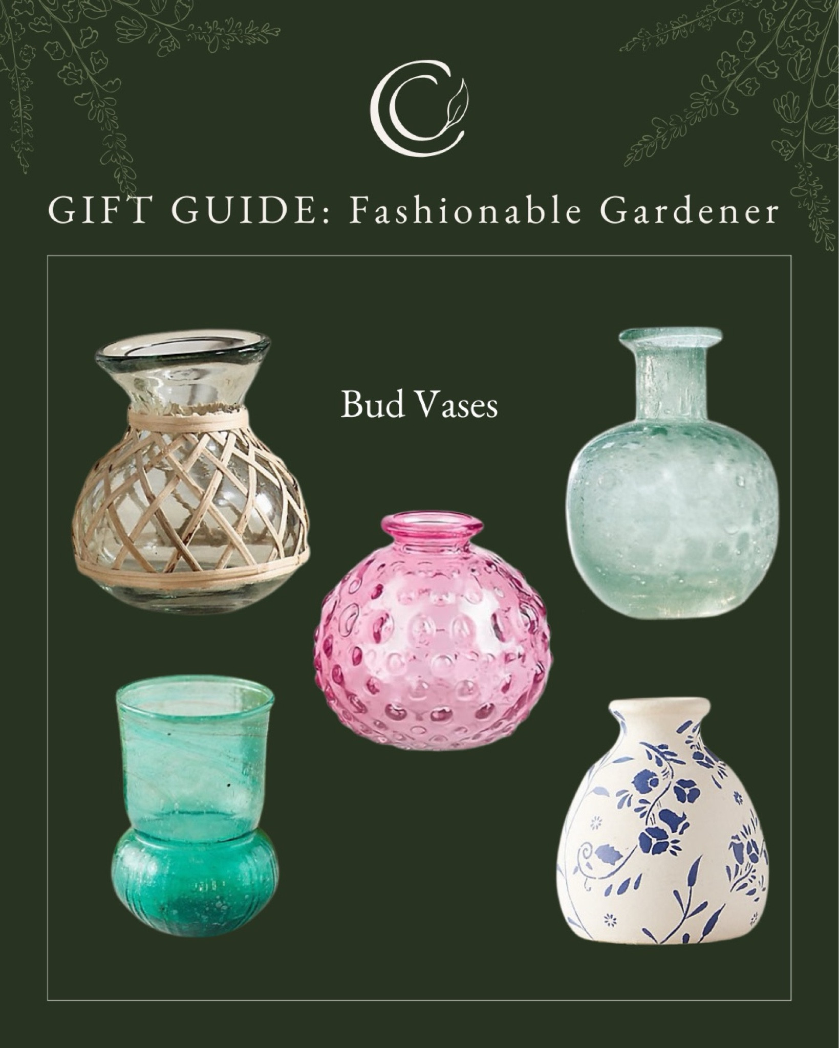 Petite bud vases make great stocking stuffers and hostess gifts!

#LTKhome #LTKGiftGuide #LTKSeasonal
