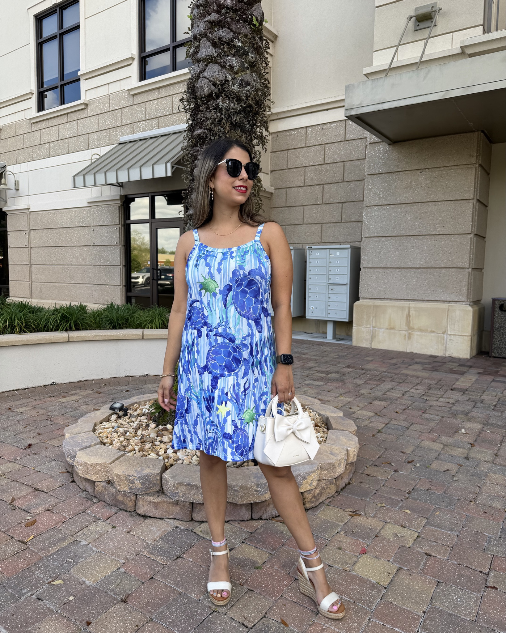  Summer Spaghetti Strap Flowy Short Sundress Ocean Travel Beach Vacation Dress

#LTKootd #LTKmomlife #LTKSaleAlert