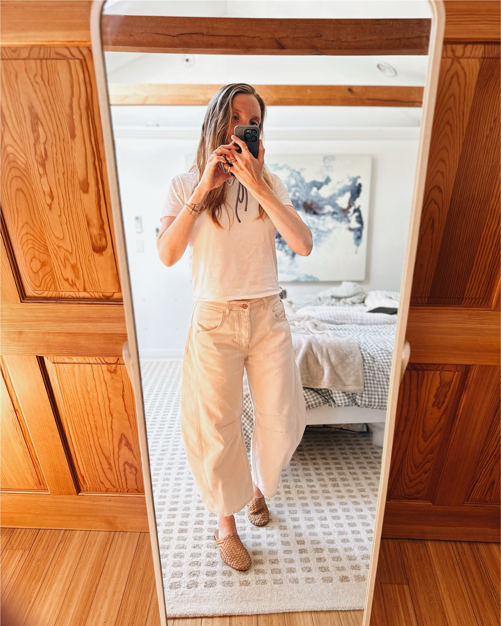 i really didn’t want to love this denim trend but here i am, jumping on the horseshoe wagon and happy about it 🐎  (this pair under $100) 

#LTKstyletip #LTKhome #LTKfindsunder100