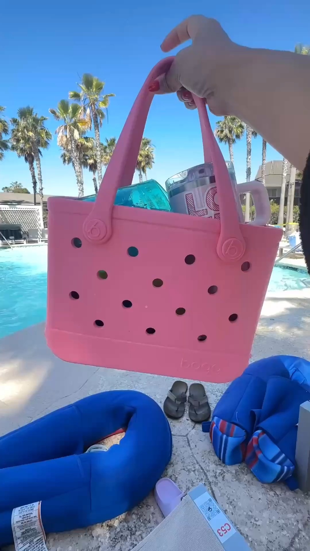 What's in my daughter's Bogg Bag Hotel Pool Edition

a stanley 
goggles 
pool toys: Paw Patrol Swimmers and an underwater bubble maker  

 

 #LTKmomlife #LTKSwim #LTKKids