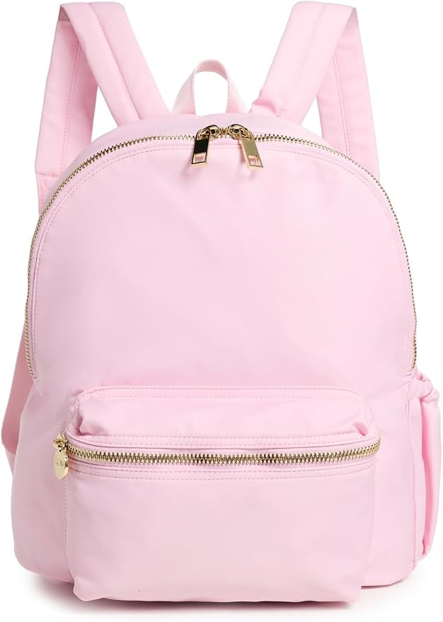 Stoney Clover Lane Flamingo Laptop Backpack - Water Bottle Pocket, Work, Nylon, 16.25 x 13.5 x 5.... | Amazon (US)