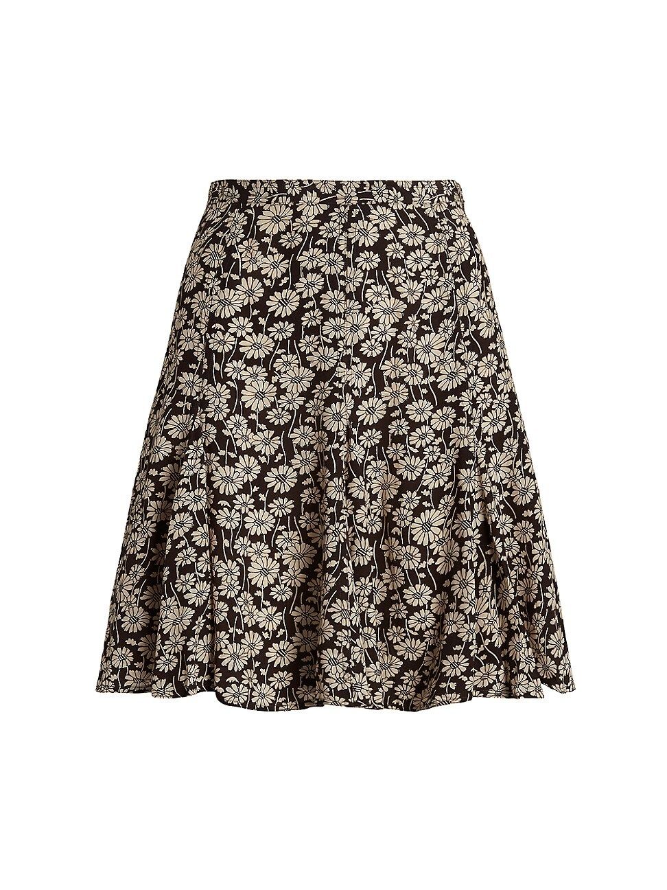 Women's Micky Floral Miniskirt - Spring Daisy Floral - Size 2 | Saks Fifth Avenue