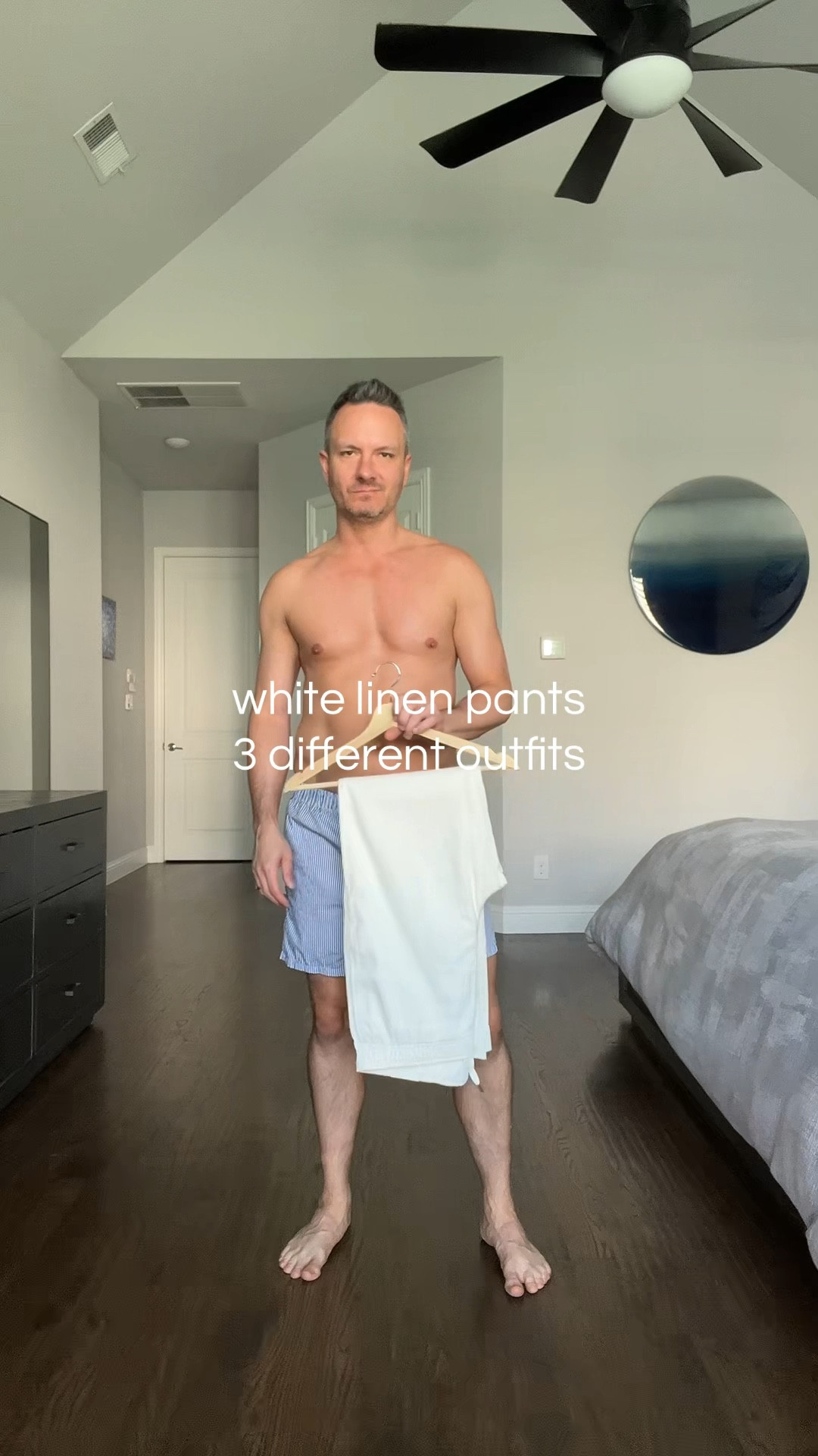 One pair, three moods: blue and white, neutrals, and black and white. White linen trousers doing all the work this season.

#mensfashiondaily #springstylemen #summerstylemen #linenfits #outfitrotation #menswearedit #easydressing

#LTKSeasonal #LTKMens #LTKootd