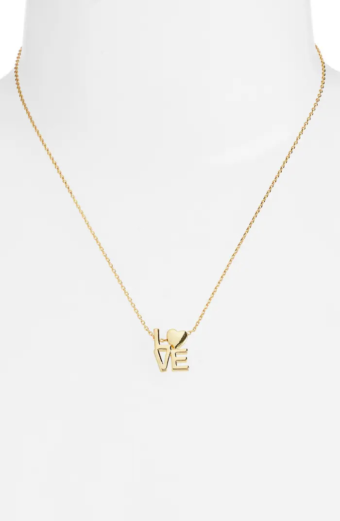 Love Pendant Necklace | Nordstrom