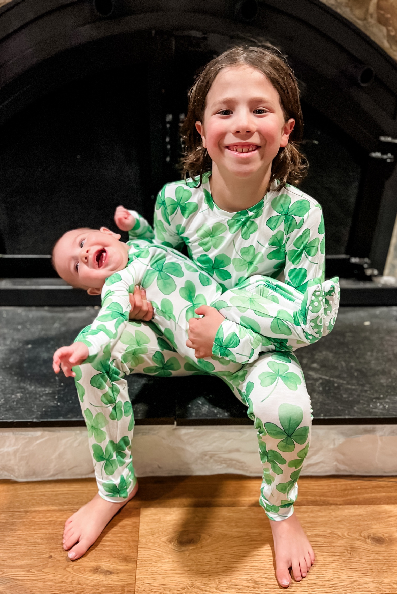 Get ready to sham-rock your St. Patty's Day with these buttery-soft bamboo pajamas! 🍀💚 super comfy and cute! 

#LTKkids #LTKfamily #LTKbaby