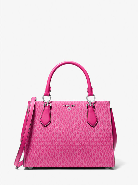 Marilyn Medium Signature Logo Satchel | Michael Kors US