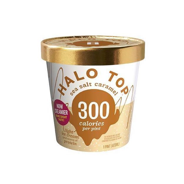 Halo Top Sea Salt Caramel Ice Cream - 16oz | Target