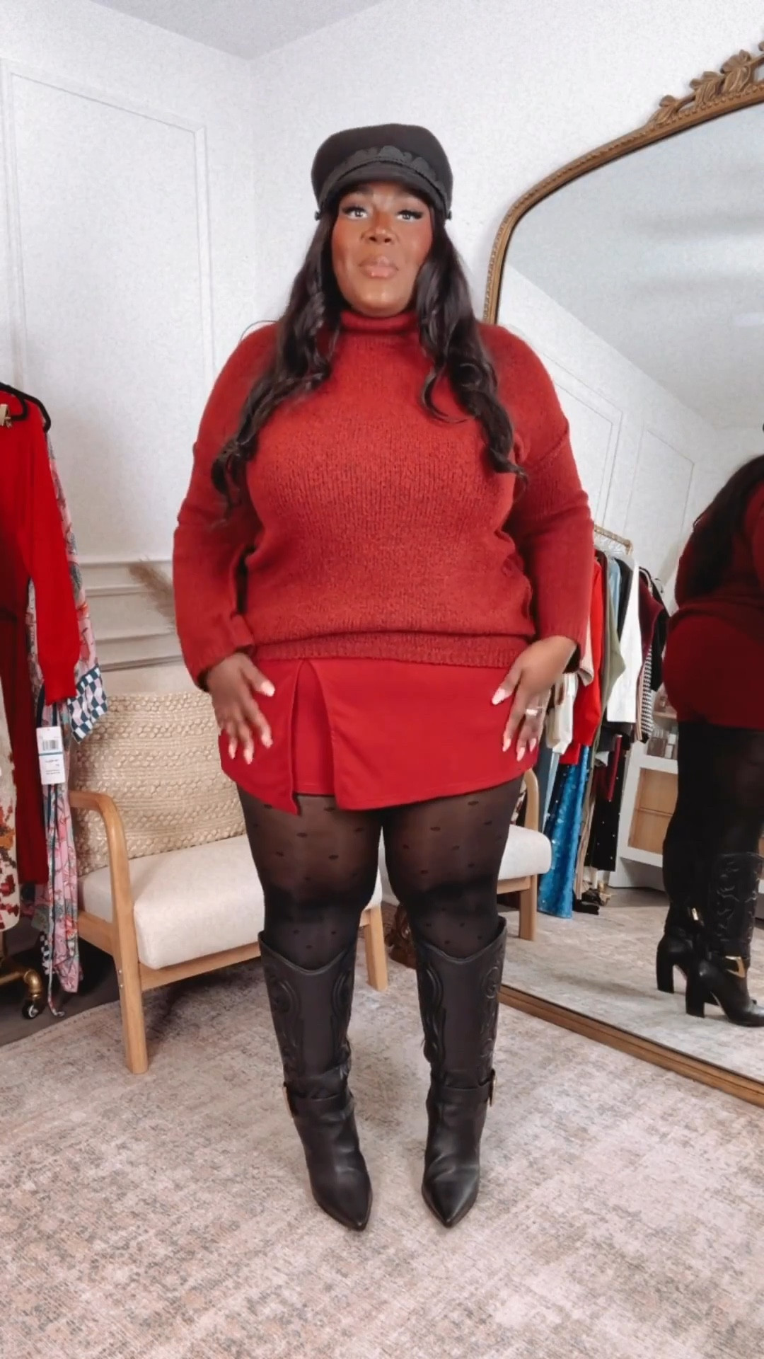 My skort obsession continues! This Amazon find is cute and under $30.
Wearing a 3X Hat is Lack of Colour Tights Sheertex #plussizefashion #skirt #skort #thanksgivingoutfit #holidayoutfit
#LTKCyberWeek
#LTKFindsUnder50
#LTKPlusSize