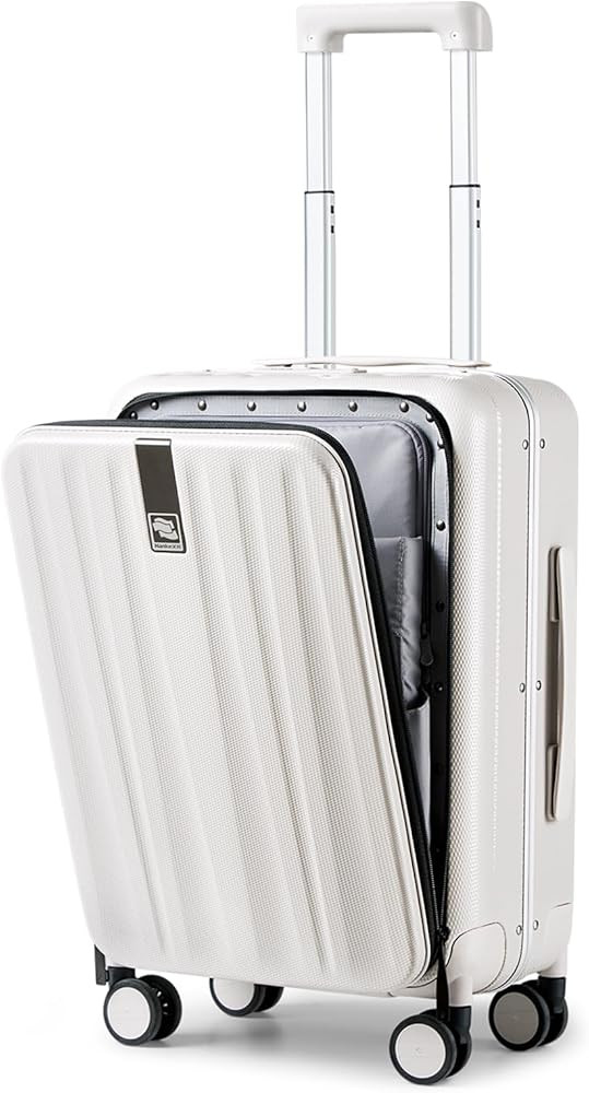 Hanke 20 Inch Carry On Luggage Hard Shell Suitcases with Wheels Luggage Suitcase Travel Luggage f... | Amazon (US)