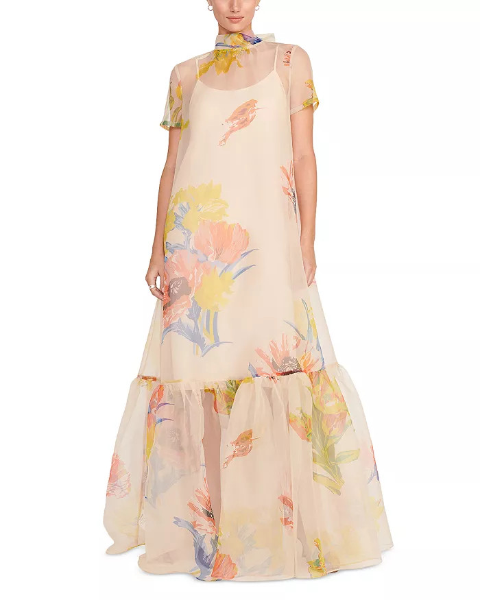 STAUD Calluna Sheer Over Slip Dress   Women - Bloomingdale's | Bloomingdale's (US)