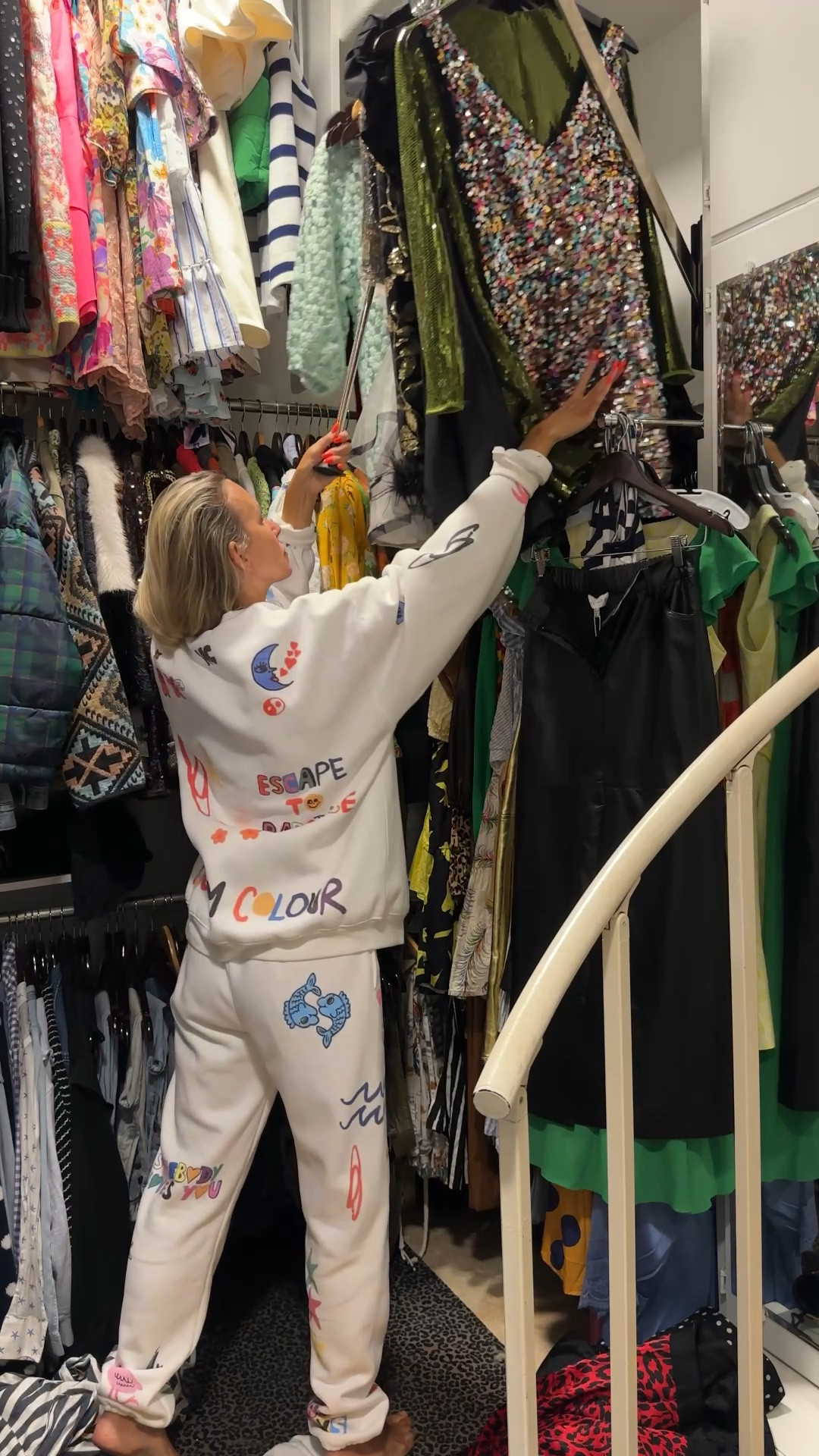 Wardrobe lift system!

#LTKHome