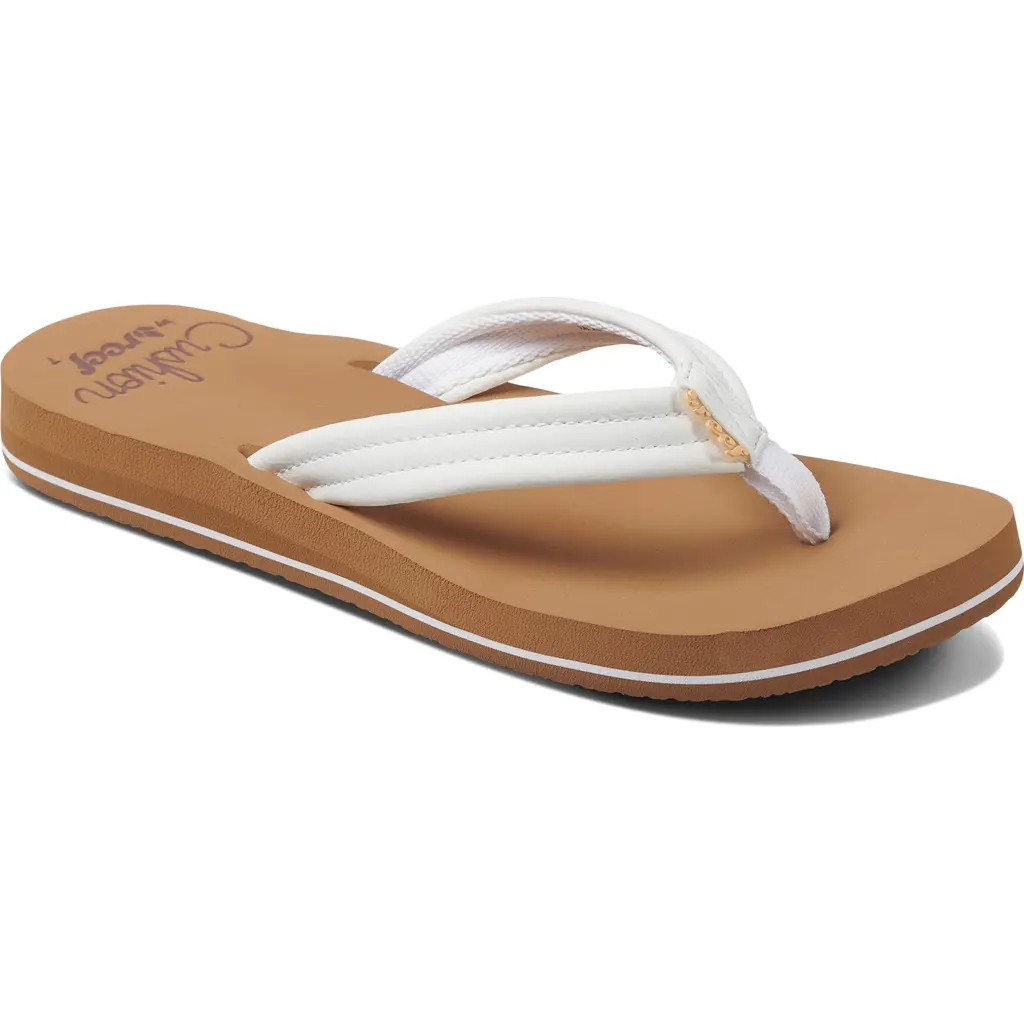 Reef Cushion Breeze Flip Flop in Cloud at Nordstrom, Size 11 | Nordstrom