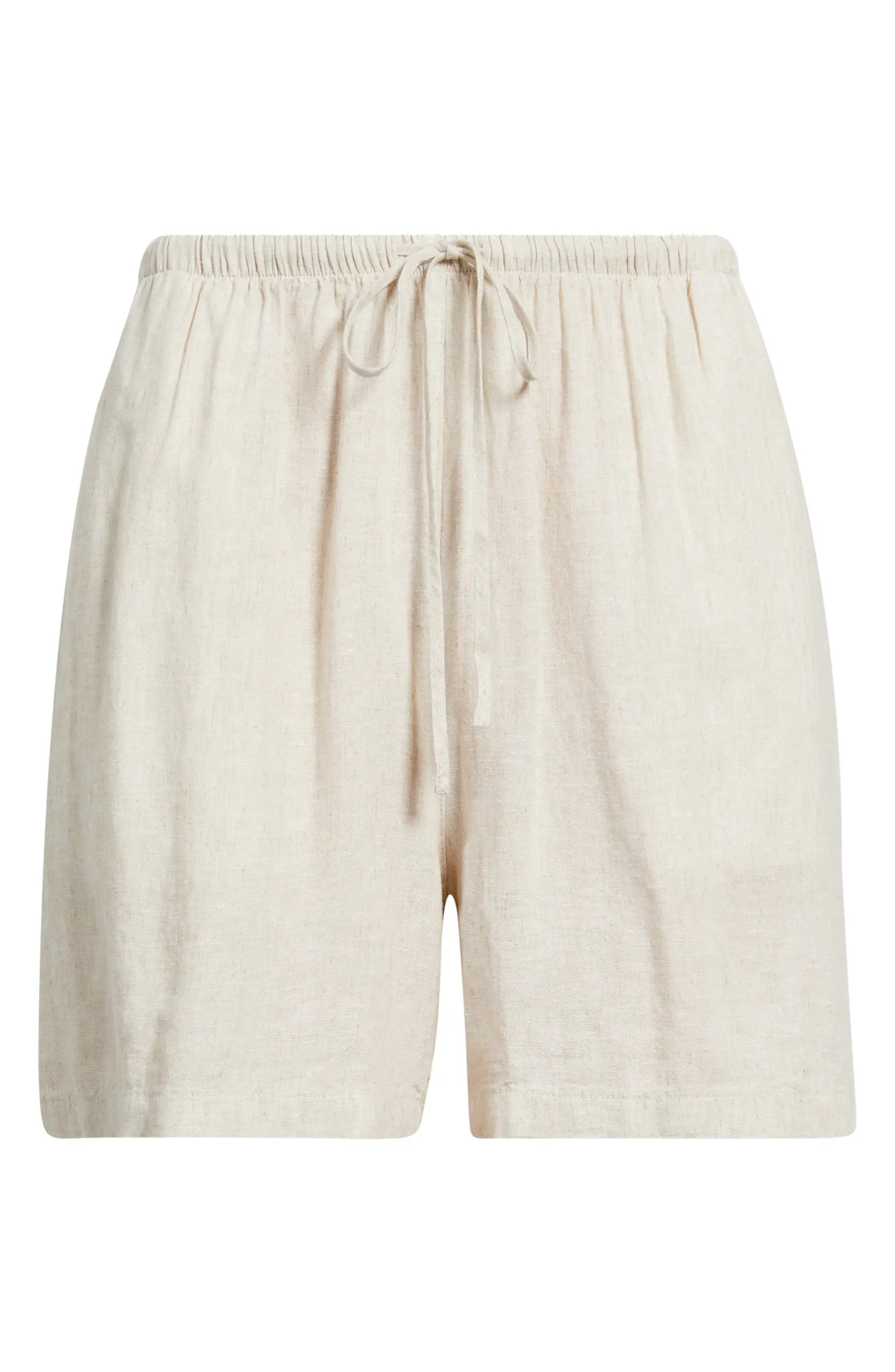 Caslon® Easy Linen Blend Shorts | Nordstrom | Nordstrom