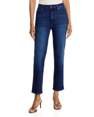 Frame Le Sleek High Rise Straight Jeans in Ultraviolet | Bloomingdale's (US)