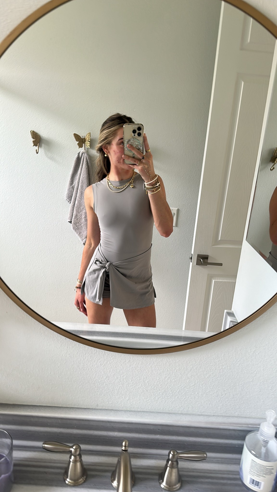 Amazon Womens Sleeveless Workout Athletic Rompers Zipper Back Pocket Onesie Short Jumpsuits size small. My workout and workout gear for my daily workout. I take pilates classes from @lexfish on Instagram she has a whole online platform and membership! Most of my pilates gear and tools are from Bala. Bala use code SLOANE15. 
#workoutgear #workoutwear #pilates #ootd #outfit #athleticwear #athleticoutfit #bikershorts #sportsbra #pilatesoutfit #athleisure #bala #pilatesworkout #pilateslovers #pilatestiktok #balabangles

#LTKSaleAlert #LTKFindsUnder50 #LTKActive