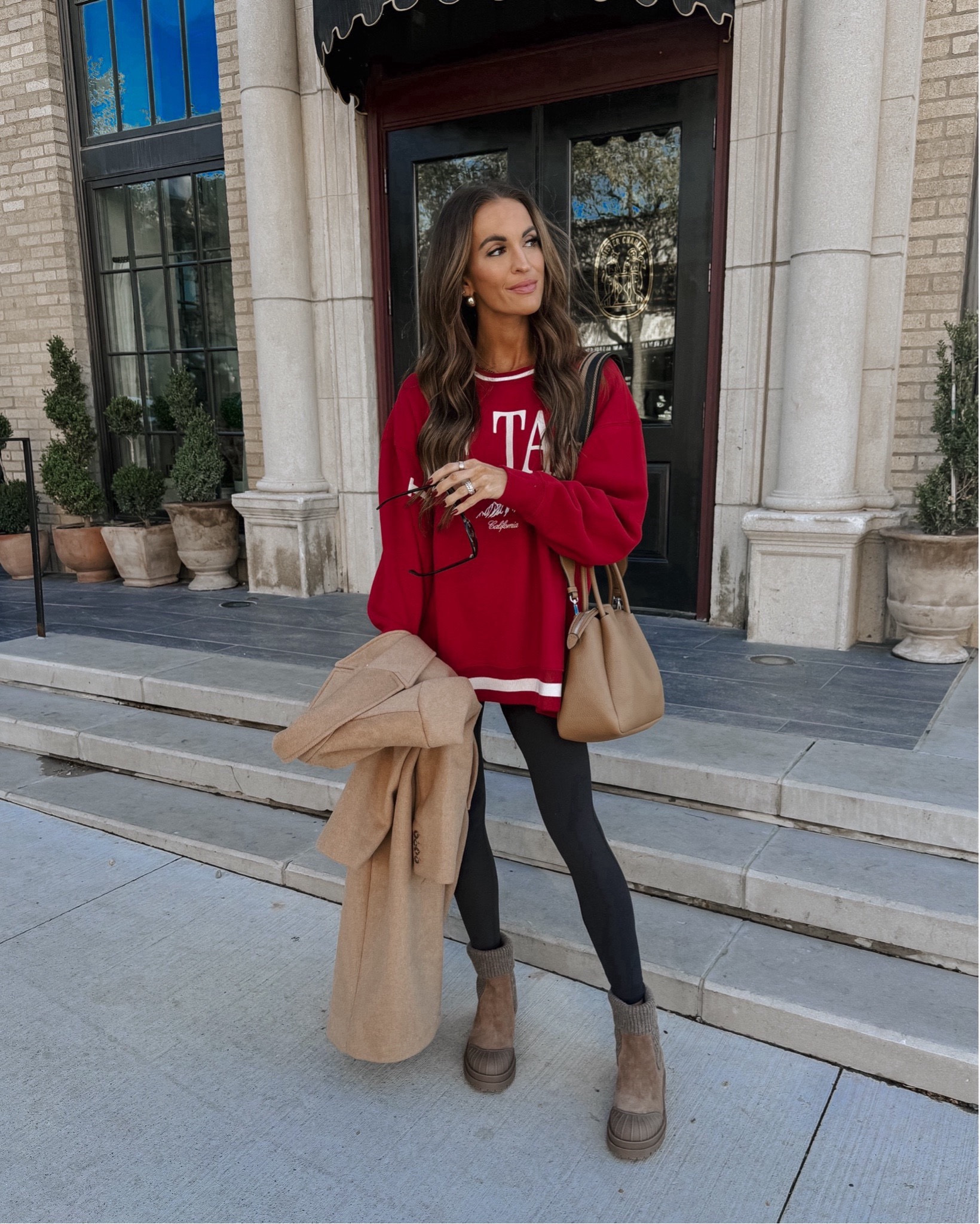 sweater + camel coat both 50% off today! 🤯

#LTKSaleAlert #LTKFindsUnder100