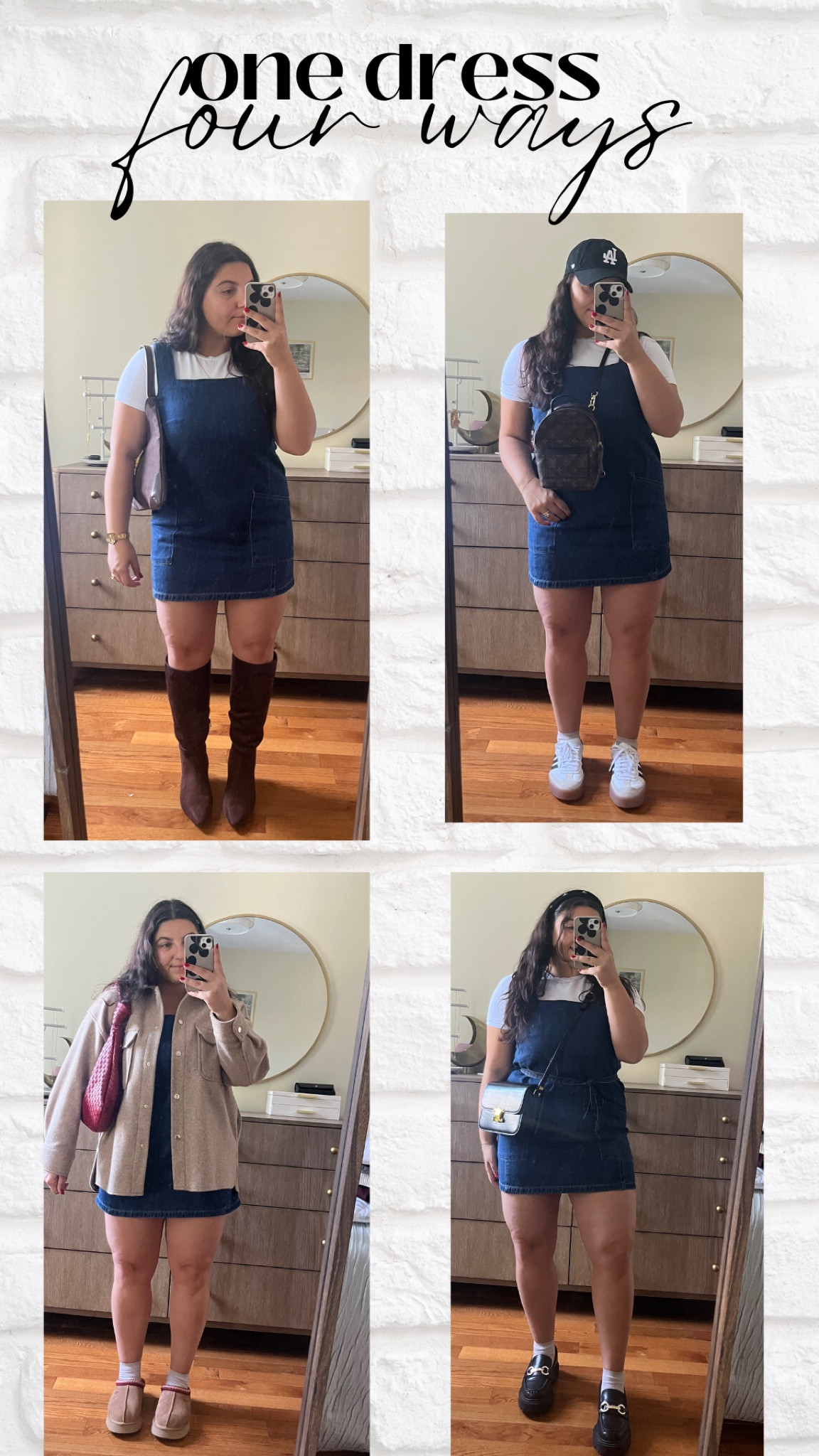 one dress four outfits 🤍

#LTKSeasonal #LTKMidsize