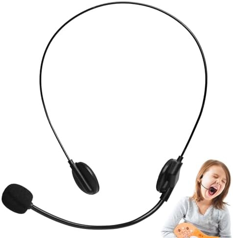 Fake Microphone Headset Custume Fake Mic Headset for Halloween Party Costume | Amazon (US)