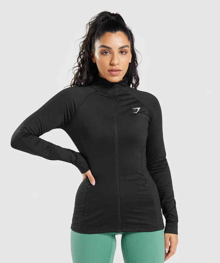Gymshark Training Jacket - Black | Gymshark (Global)
