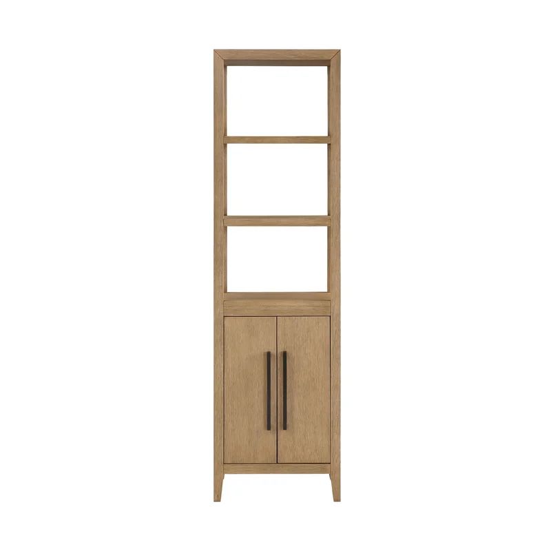 Alsup Solid Wood Freestanding Linen Cabinet | Wayfair North America