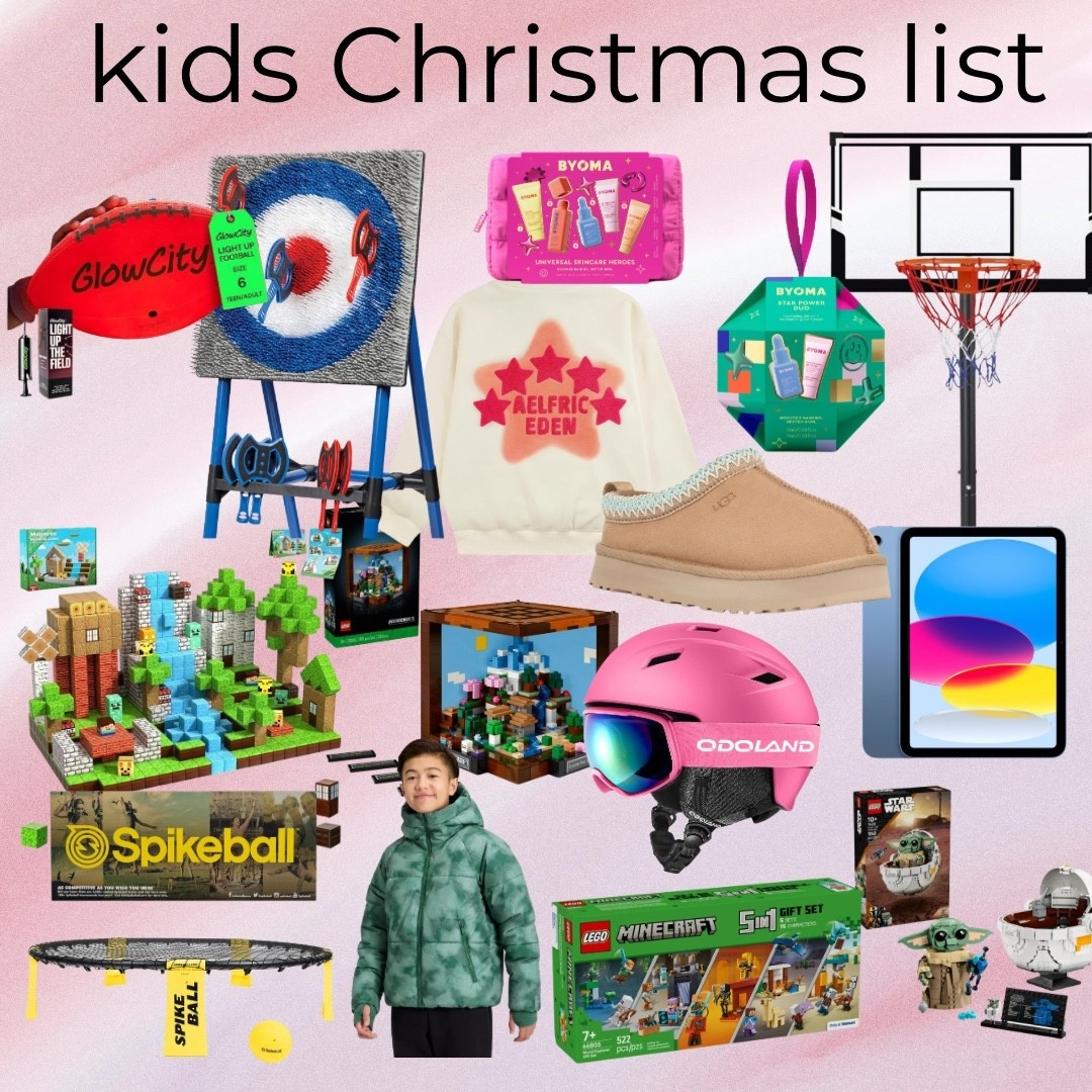 How I’m shopping as a mom of 4 for Christmas this season! Preteen girl and boys ages 6-10 
#walmart #amazon #uggs #outdoorgames #skincare #christmaslist #wishlist #blackfriday#giftideas 

#LTKHoliday #LTKCyberWeek #LTKGiftGuide