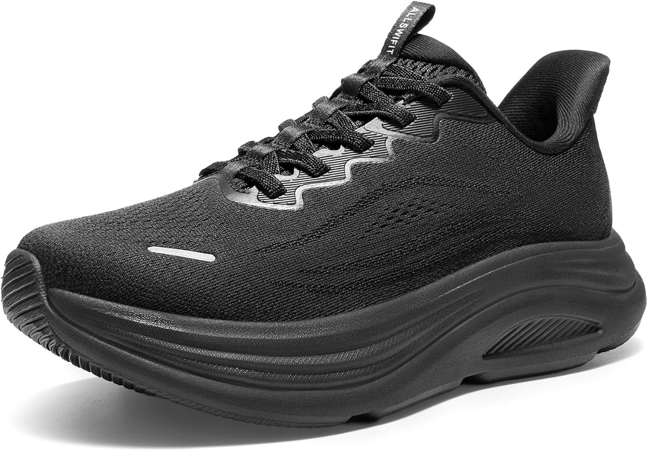 ALLSWIFIT Women's Slip On Walking Shoes Hands-Free Cushion Running Tennis Comfortable Arch Suppor... | Amazon (US)