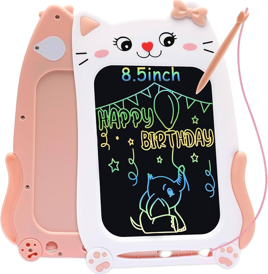 Toddler Toys Age 1-2,8.5in LCD Writing Tablet for Kids,Reusable Doodle Board,Learning Toy for Gir... | Amazon (US)