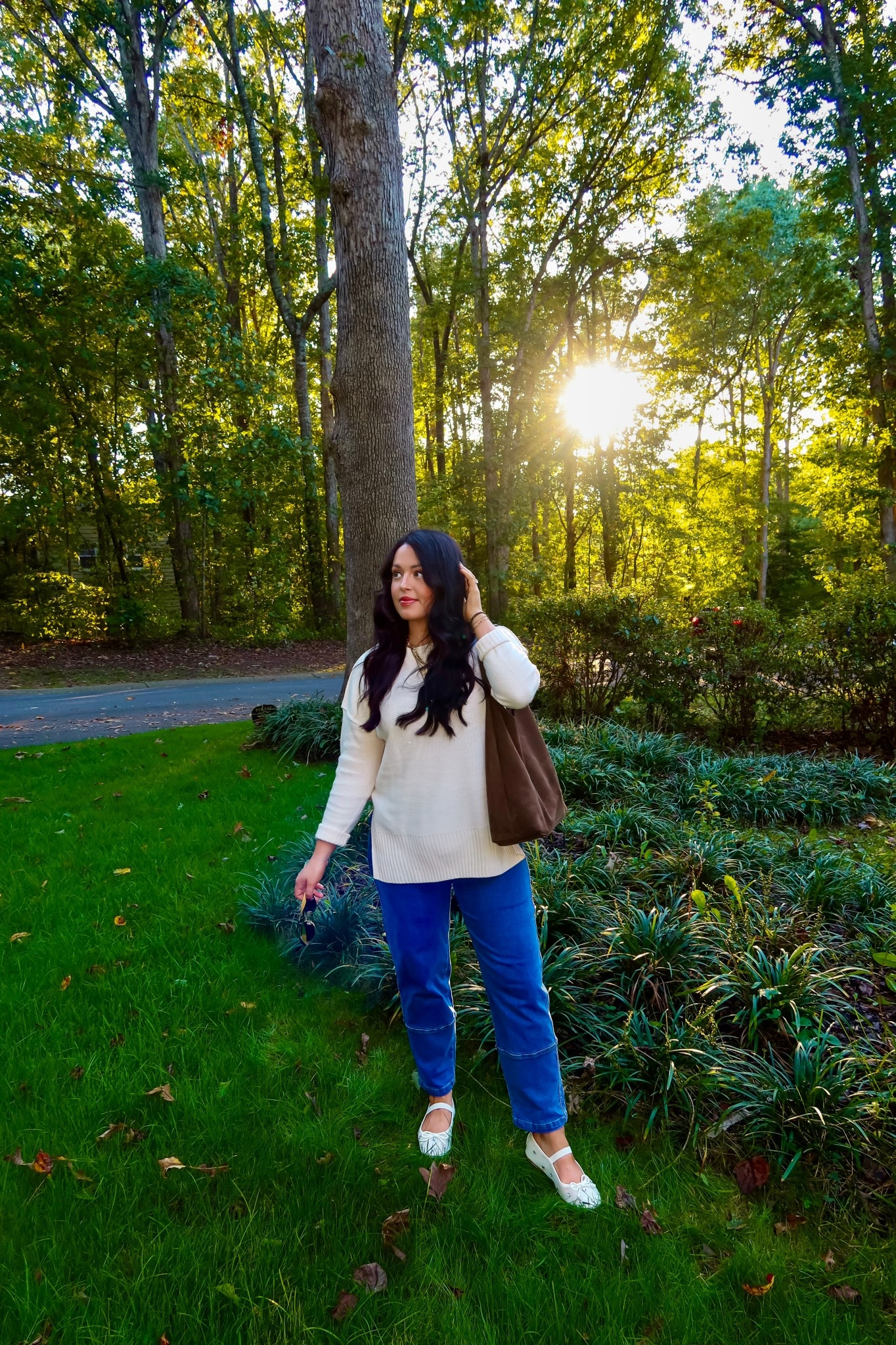 $15 Amazon high waisted pencil jeans, under $40 Amazon oversized tan sweater (small, 5+ colors), under $20 Amazon tan ballet flats (tts) #founditonamazon

#LTKSaleAlert #LTKSeasonal #LTKFindsUnder50