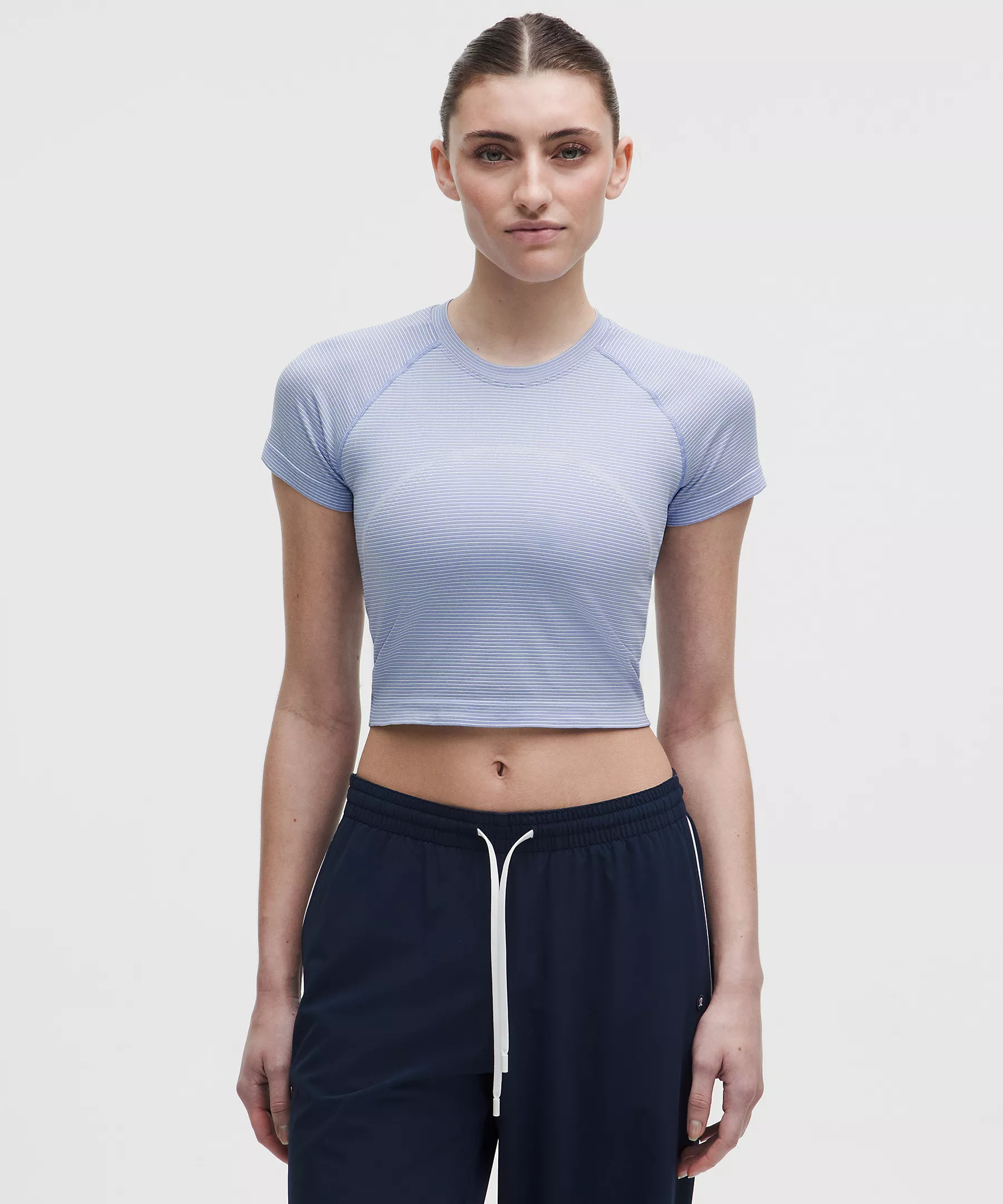 Swiftly Tech Cropped Short-Sleeve Shirt 2.0 | lululemon (CA)