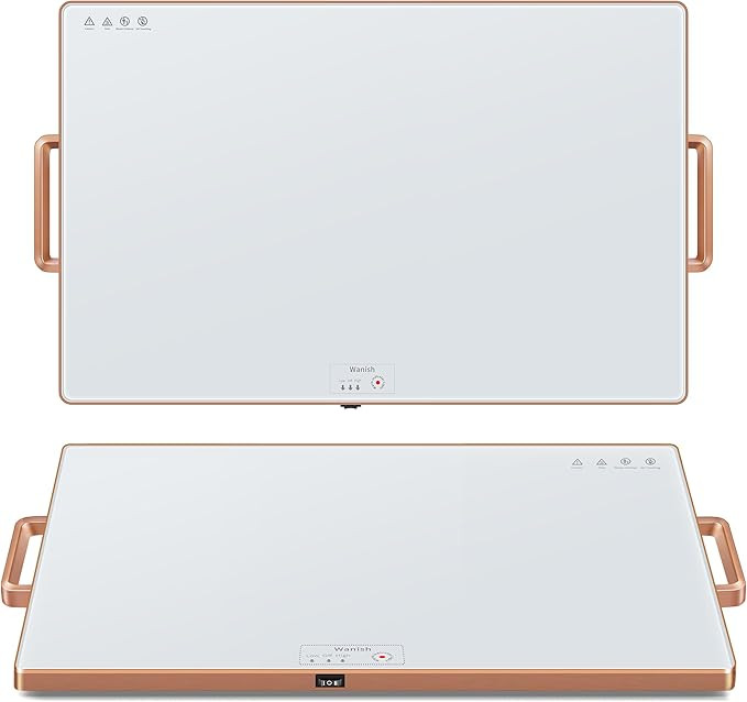 Electric Warming Tray (XXL 32”x18”)，Food Warmers for Parties Buffet with Thermostat&Full Su... | Amazon (US)