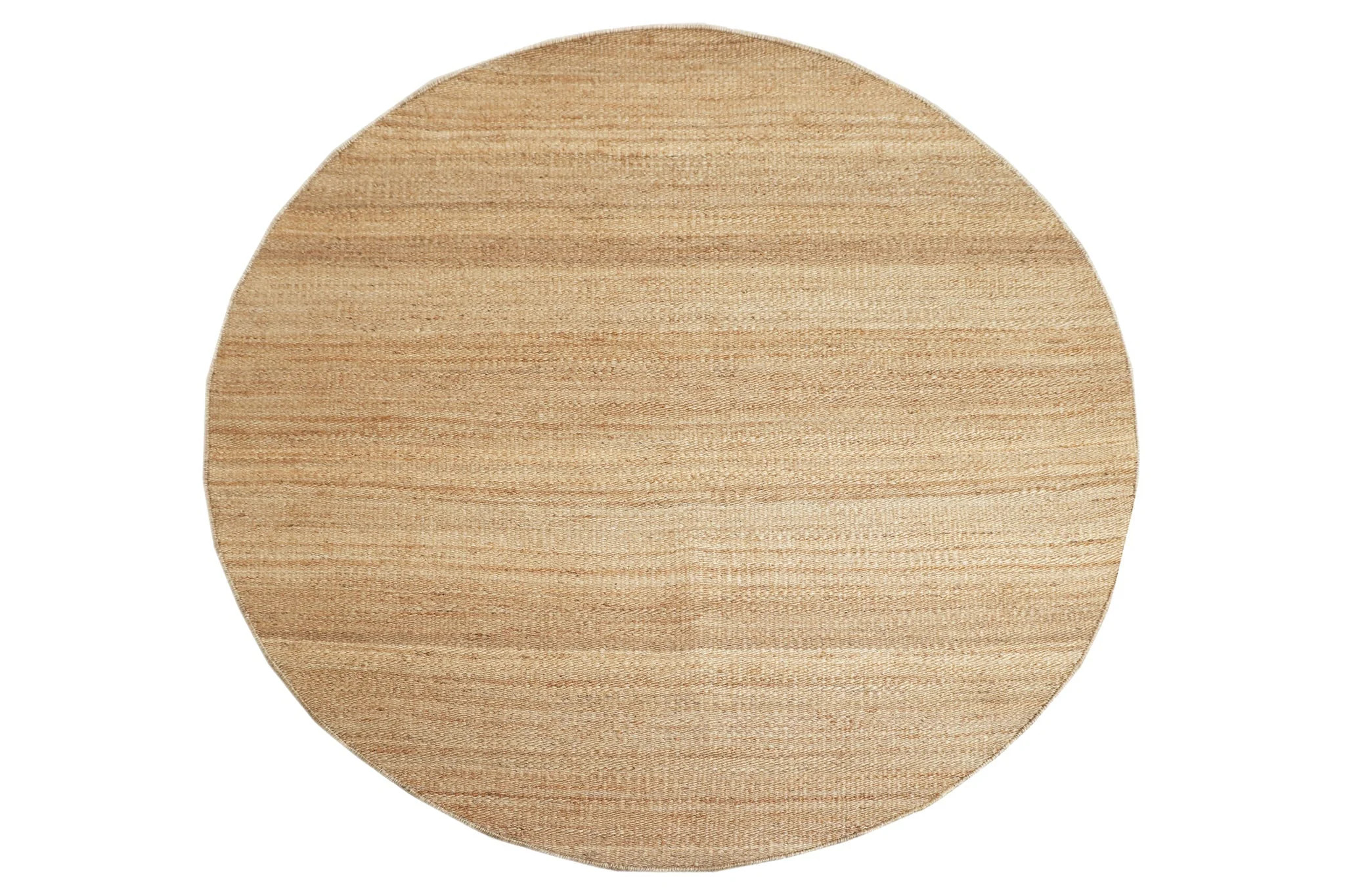 Round Jute Rug, 100% Natural Unbleached Jute, 1.5 mm Thick - Hart: Round | Revival Rugs Inc