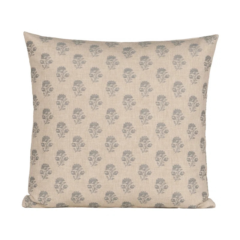 Birch lane Diedre Slate 20 Inch Polyester Accent Pillow | Birch Lane
