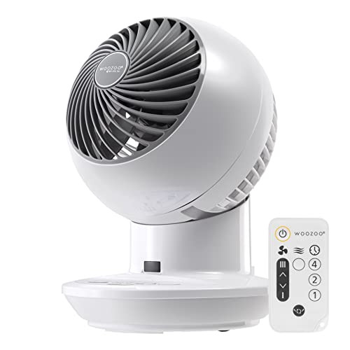 IRIS USA WOOZOO Air Circulator Fan with Remote, Oscillation, 3 Speeds, 52ft Max Air Distance, Adj... | Amazon (US)