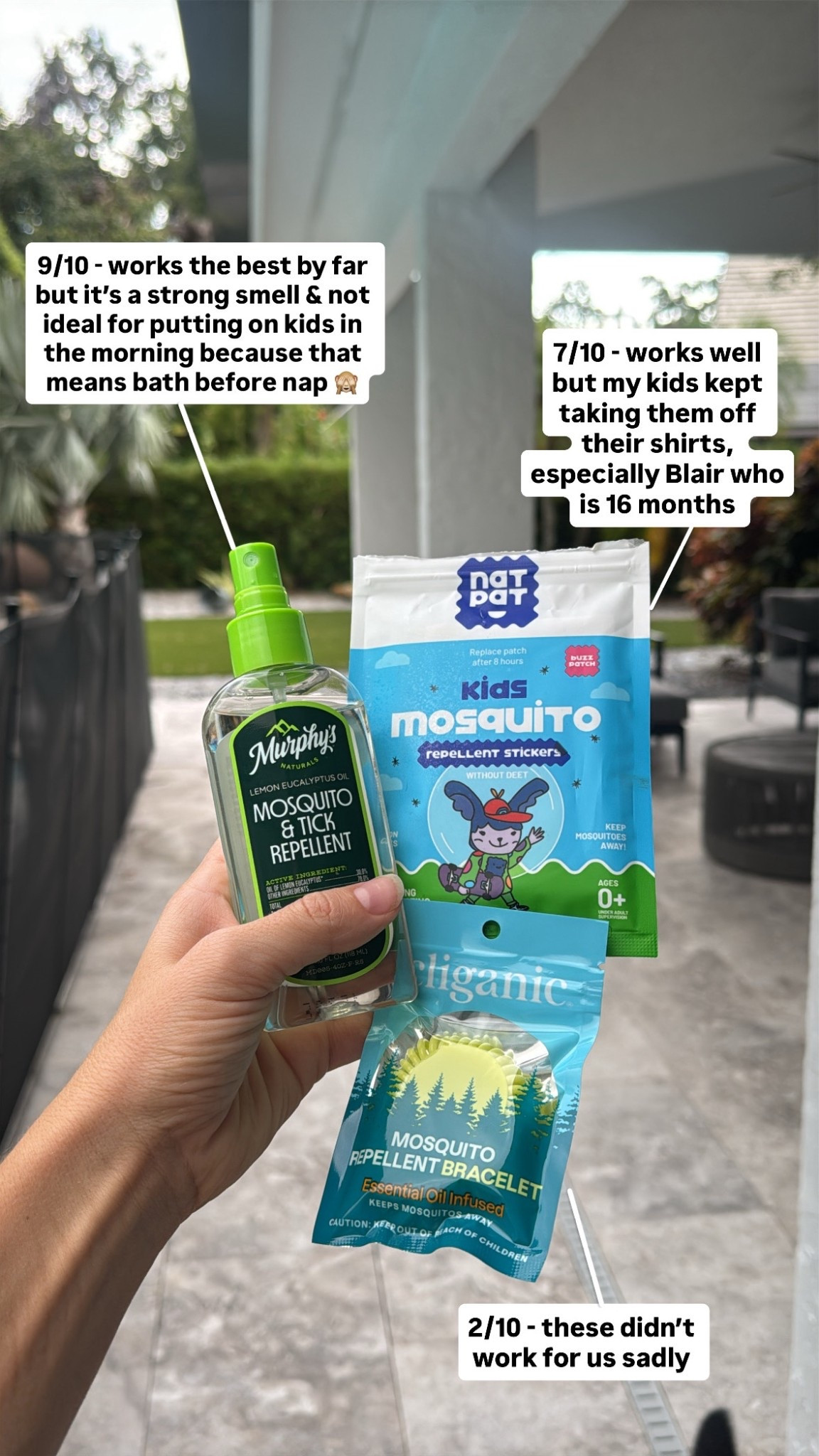 Ranking my best mosquito recs so far!! 🦟