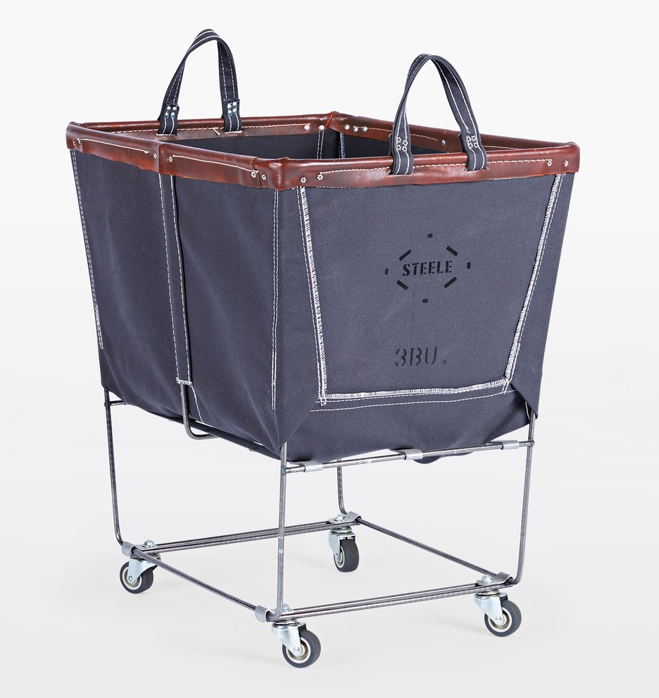 Steele Canvas 3 Bushel Laundry Bin | Rejuvenation