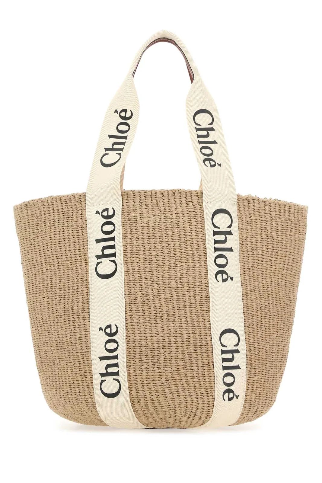 Chloé Woody Large Basket Bag | Cettire Global